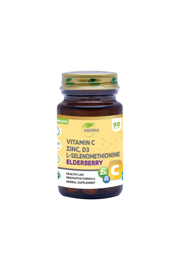 ДЕТОКСИКАЦИЯ И ИМУНИТЕТ - VITAMIN C – ZINK - VITAMIN D3 – L - SELENOMETHIONINE - ELDERBERRY