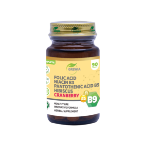 ХОЛЕСТЕРОЛ - FOLIC ACID - NIACIN B3 - PANTOTHENIC ACID B5 - HIBISCUS - CRANBERRY