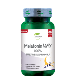 БЕЗСЪНИЕ / ТРЕВОЖНОСТ - MELATONIN MAX 100% - EFFECTIVE SLEEP FORMULA