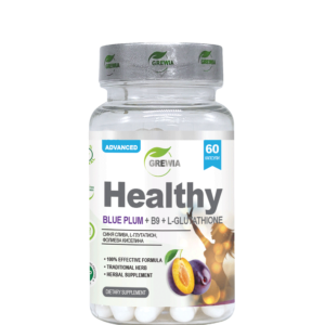 ОРГАНИЧЕН ДЕТОКС / ОБЩО ЗДРАВЕ - HEALTHY - BLUE PLUM / FOLIC ACID - B9 / L - GLUTATHIONE